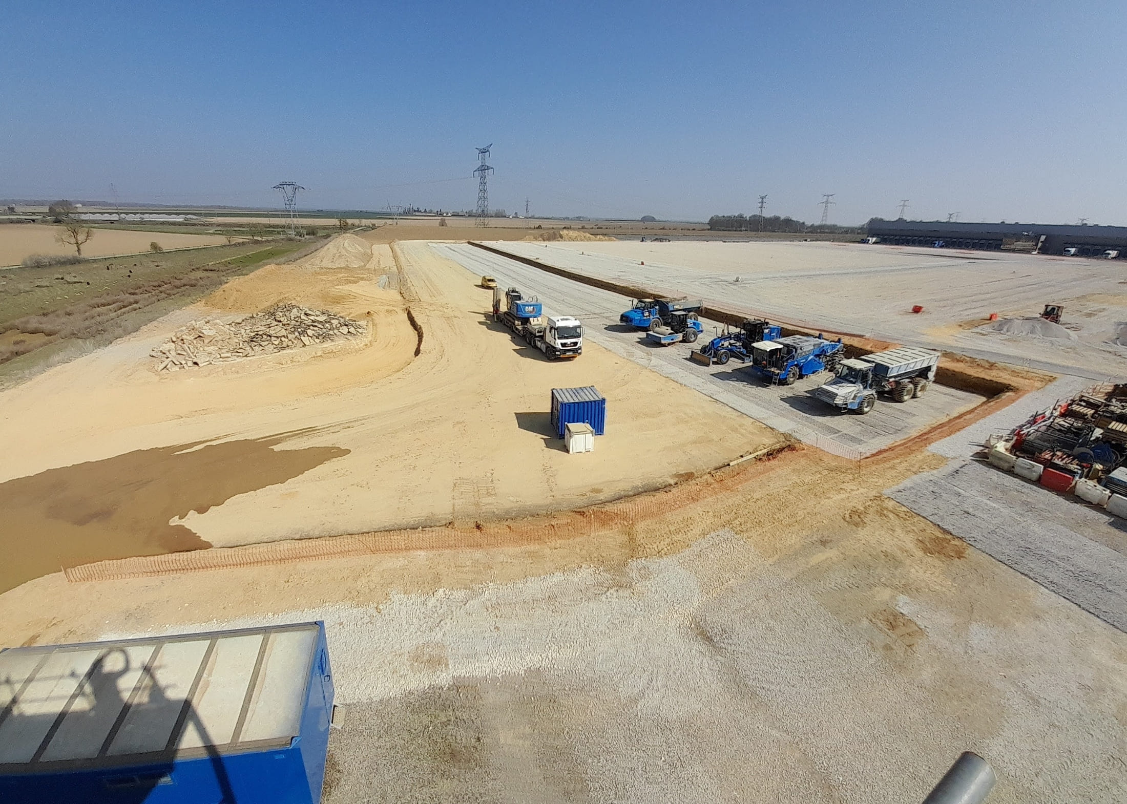 Evolution of the Mormant site, in France